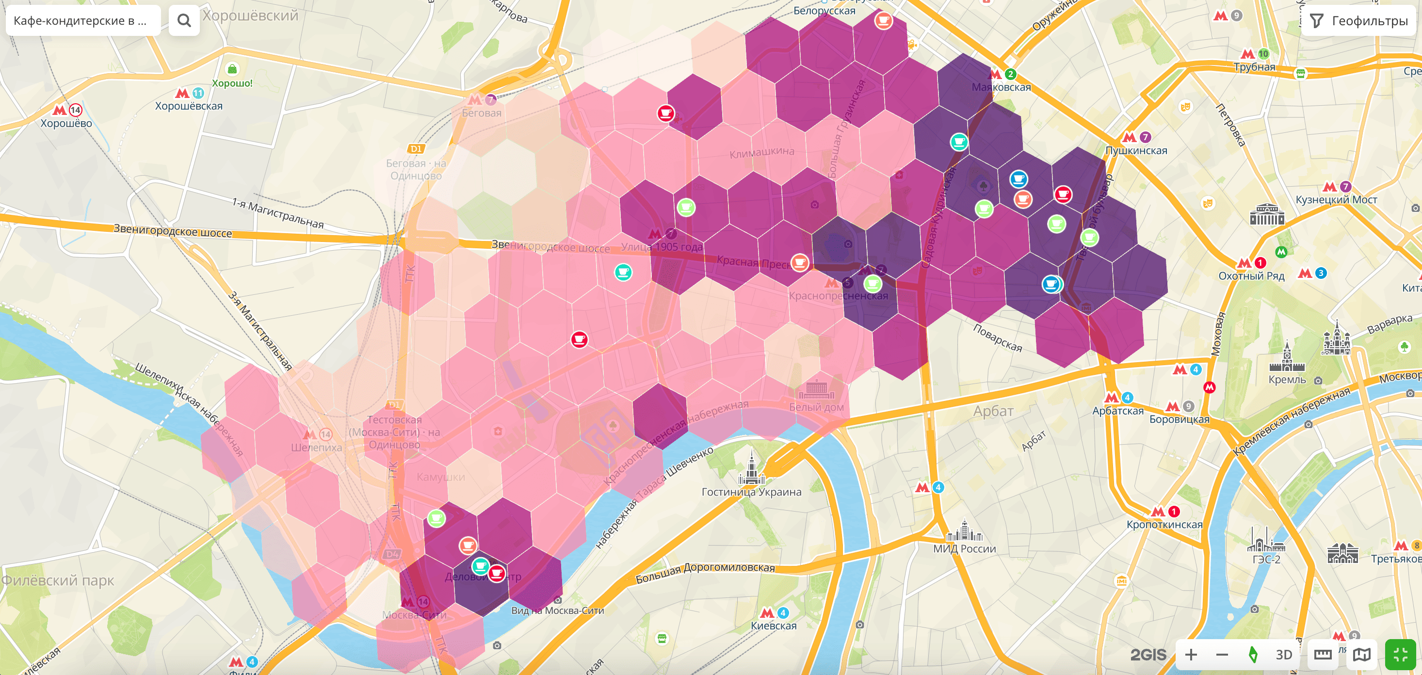 Сцена в полноэкранном режиме