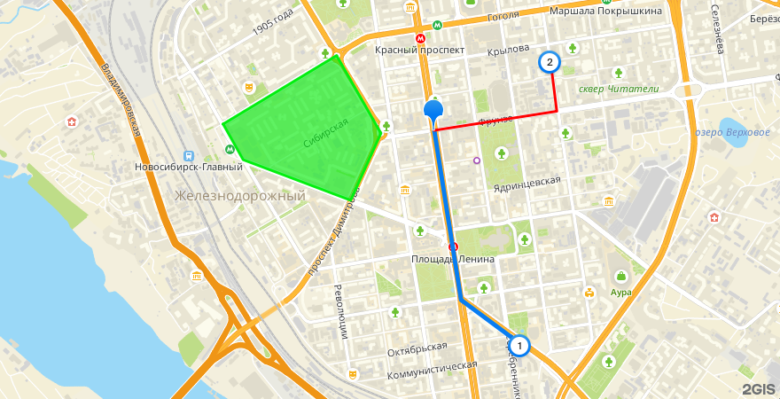 Карта на Static API