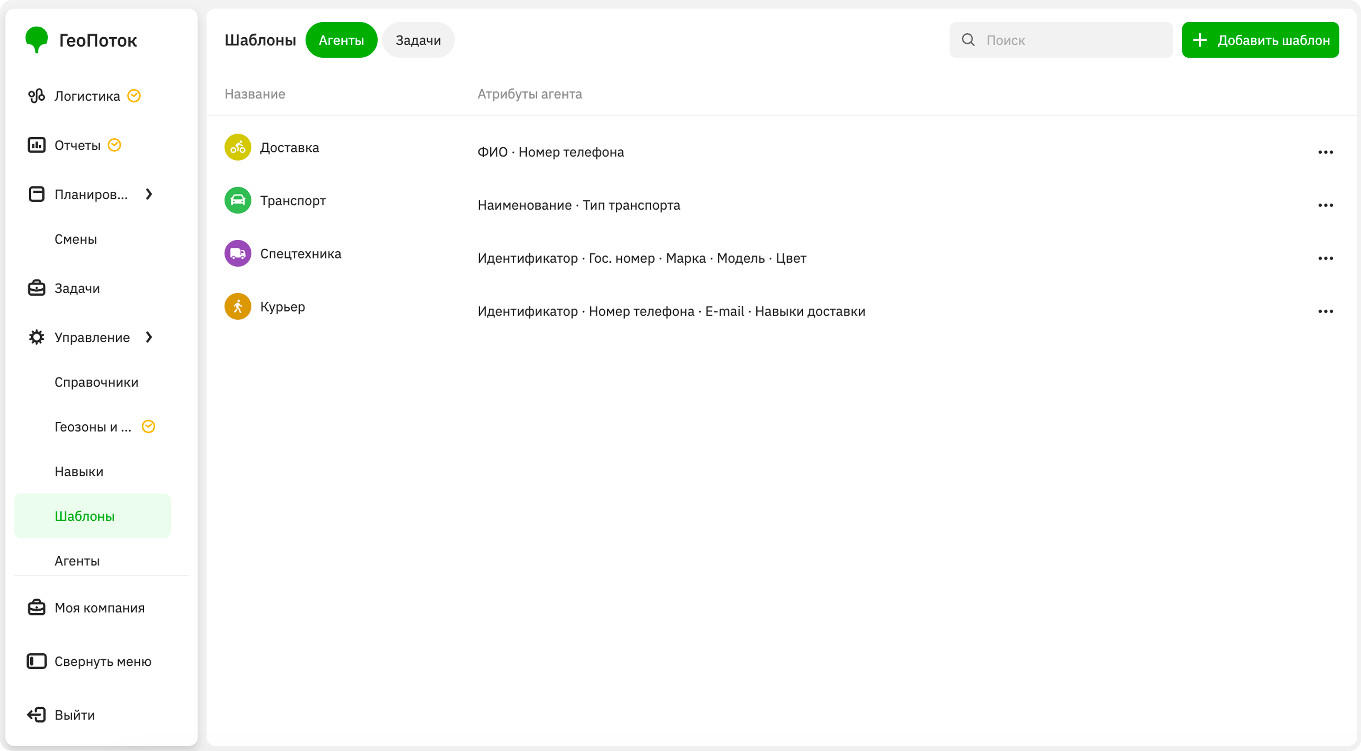 Working with templates