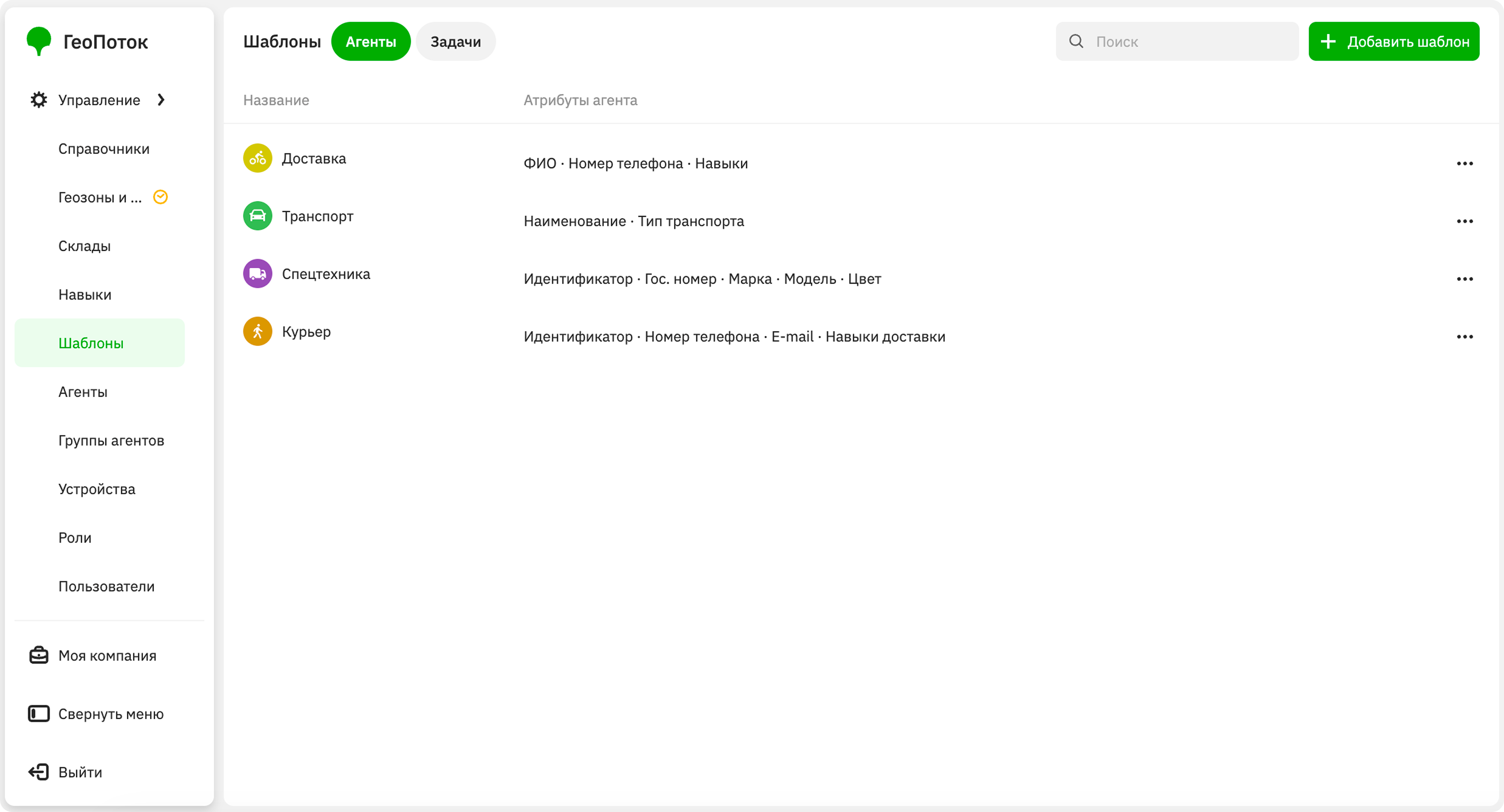 Working with templates