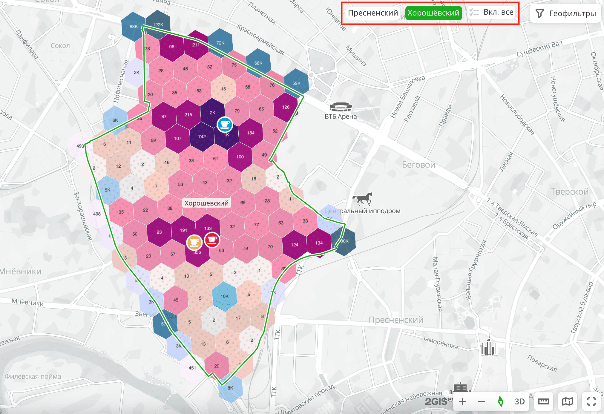 Фильтрация через геофильтры